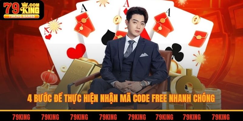 4 bước để thực hiện nhận mã code free nhanh chóng
